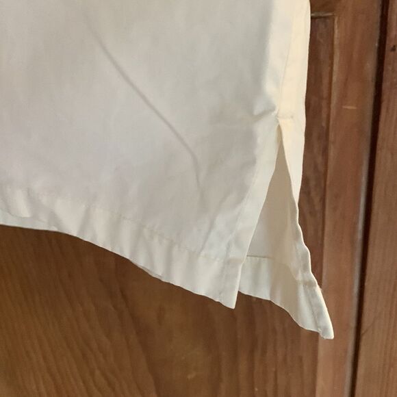 Issey Miyake off-white appliqué short sleeve blouse top - Picture 8 of 9